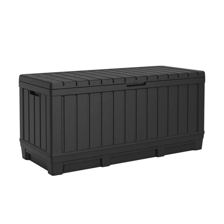 Keter Kentwood Outdoor Garden Storage Box 350L & Reviews Wayfair.co.uk